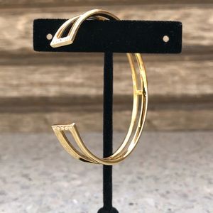 Open Bangle - Gold- NWOT